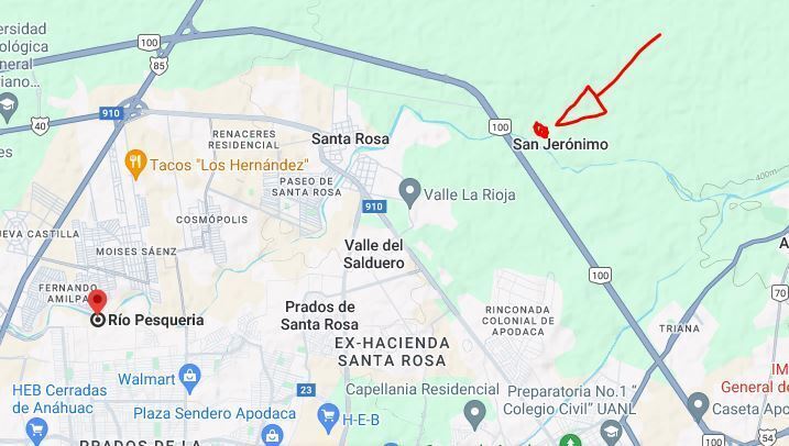 TERRENO EN VENTA EN AGUA FRIA N.L 50,000M2